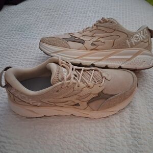 Hoka One One Clifton L Elite Terrain System Oak Sand